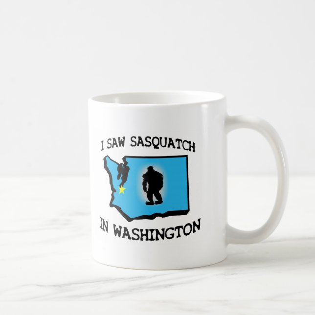 Taza De Café Vi Sasquatch en Washington (Derecha)