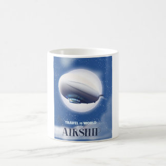 Taza De Café Viaja por el mundo por avión