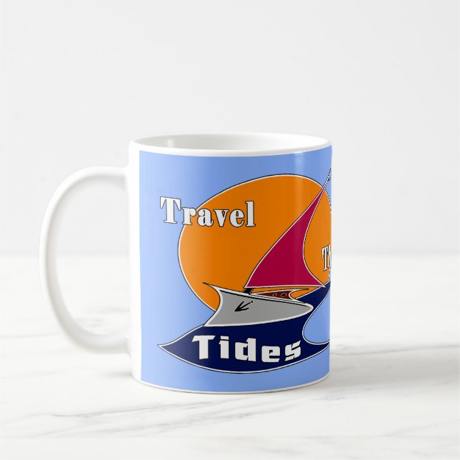 Taza De Café Viaja por las mareas (Izquierda)