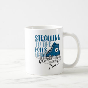 Taza De Café Viajando A Las Votaciones En Mis Zapatos Kamala 20