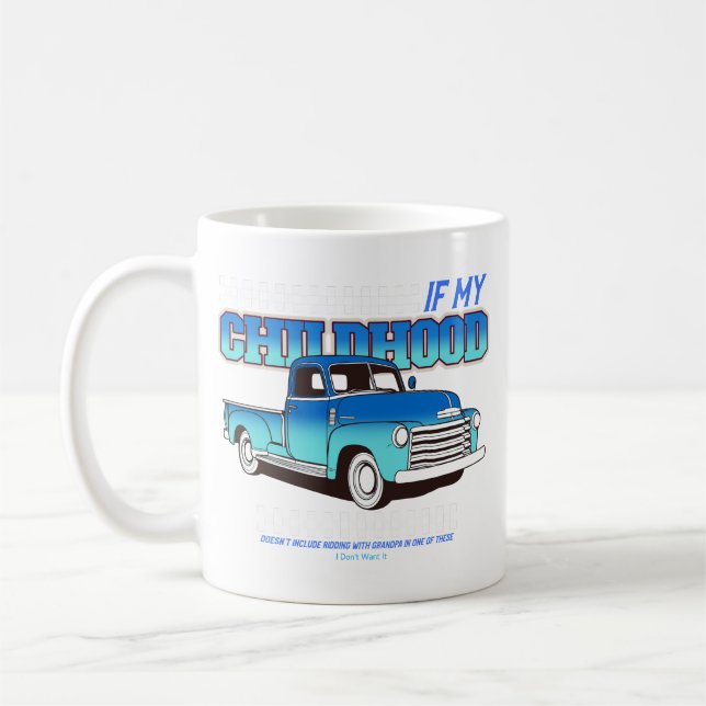 Taza De Café Viajando con el abuelo (Izquierda)
