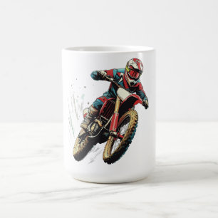 Taza De Café Viajar en la tierra: el poder de Motocross