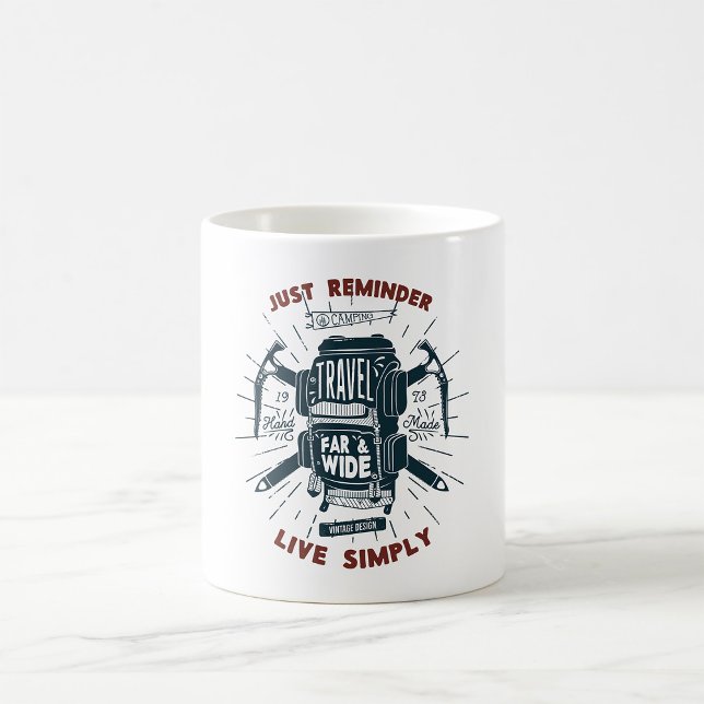 Taza De Café Viajar Lejos Y Amplios (Subido por el creador)