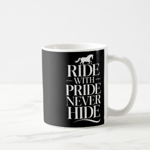 Taza De Café Viajar sin ocultar nunca a ecuestrianos y campeone