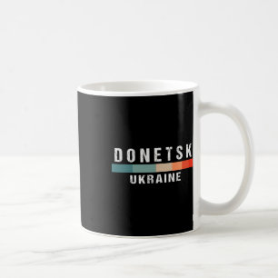 Taza De Café Viaje a la ciudad de Donetsk Ucrania