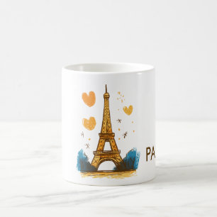 Taza De Café Viaje a París Francia