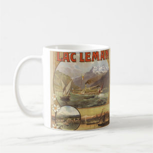 Taza De Café Viaje al Lago de Ginebra
