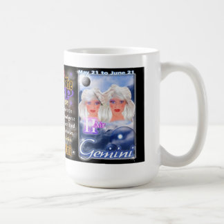 Taza De Café Viaje blanco del zodiaco del cambio de signo de