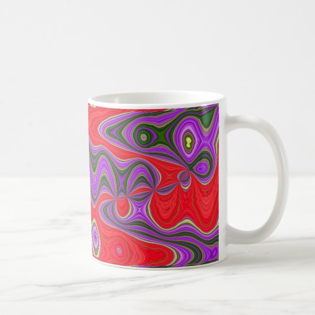 Taza De Café Viaje colorido (Derecha)