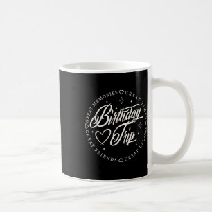 Taza De Café Viaje de amigos de familia de la tripulación de cu