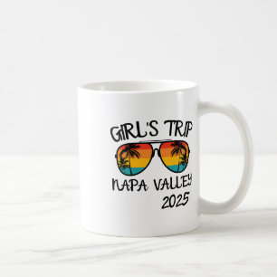 Taza De Café Viaje de chicas Valle de Napa 2025 Vacaciones de v