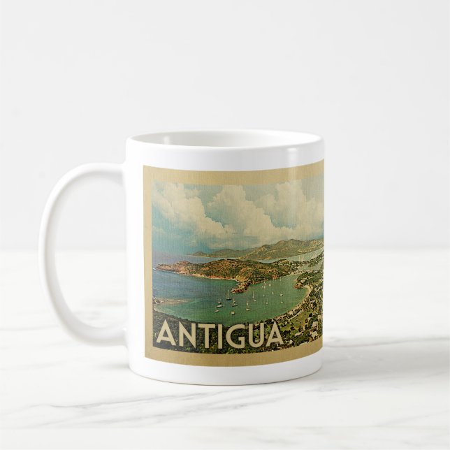 Taza De Café Viaje de cosecha de café de Antigua (Izquierda)