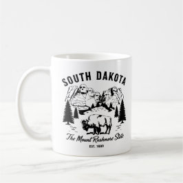 Taza De Café Viaje de Dakota del Sur