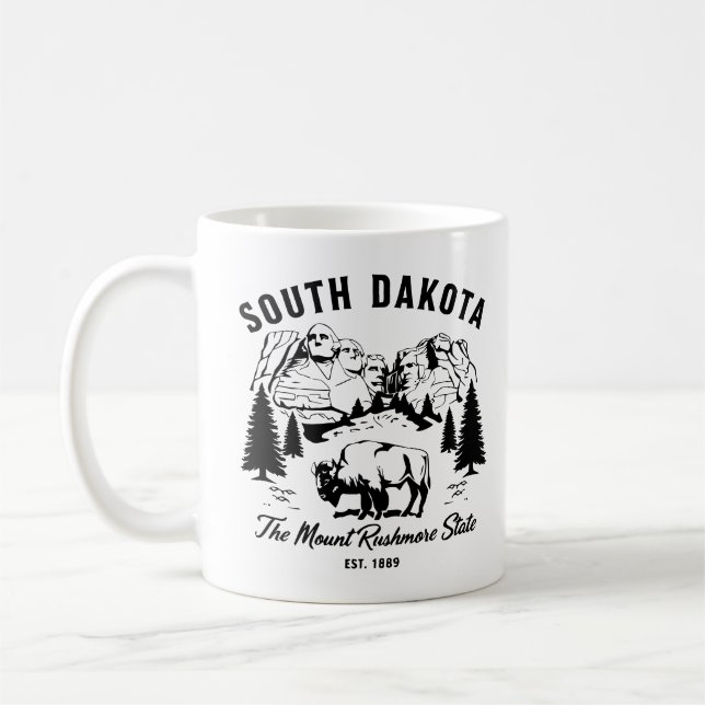 Taza De Café Viaje de Dakota del Sur (Izquierda)