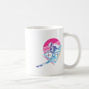 Taza De Café Viaje de esquí esquí retro vintage 80s 90s 