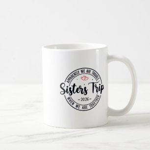Taza De Café Viaje de hermanas 2026 Crucero de fin de semana pa