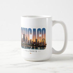 Taza De Café 💙 Viaje de lujo editorial estilo ciudad Chicago �