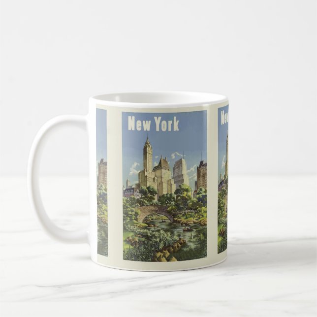 Taza De Café Viaje de Nueva York (Izquierda)