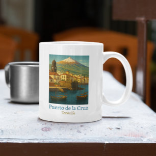 Taza De Café Viaje de Puerto de la Cruz Tenerife