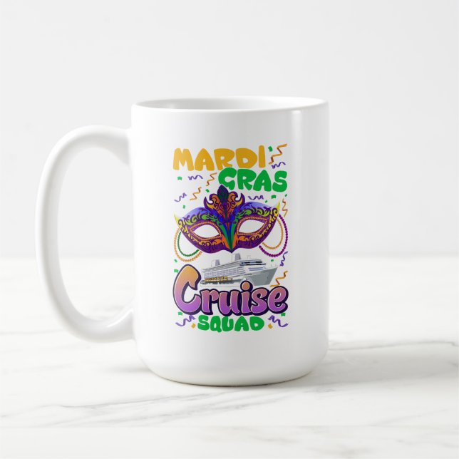 Taza De Café Viaje de vacaciones en cruceros al Carnaval de Mar (Izquierda)
