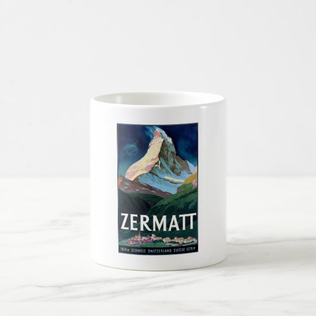Taza De Café Viaje de verano de Suiza (Centro)
