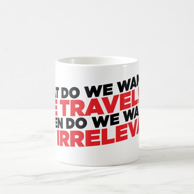 Taza De Café Viaje del tiempo (Centro)