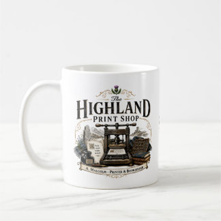 Taza De Café Viaje en el Tiempo en las Tierras Altas Escocesas 