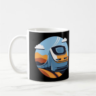 Taza De Café Viaje en Ferrocarril