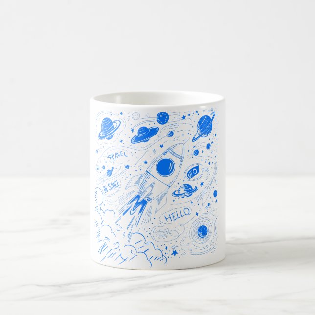 Taza De Café Viaje espacial (Centro)