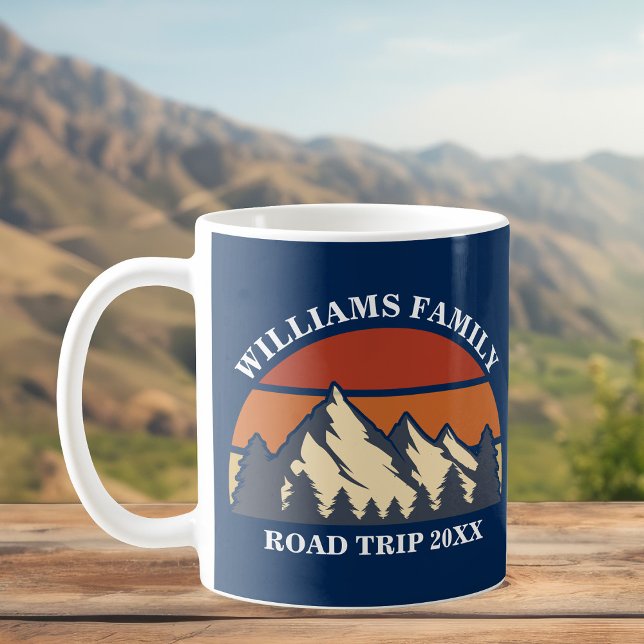 Taza De Café Viaje familiar por carretera vacaciones Reunión Pe (Subido por el creador)
