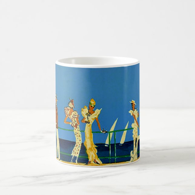 Taza De Café Viaje francés en la Costa Azul (Centro)