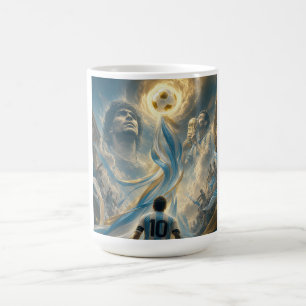 Taza De Café Viaje Legendario de Fútbol