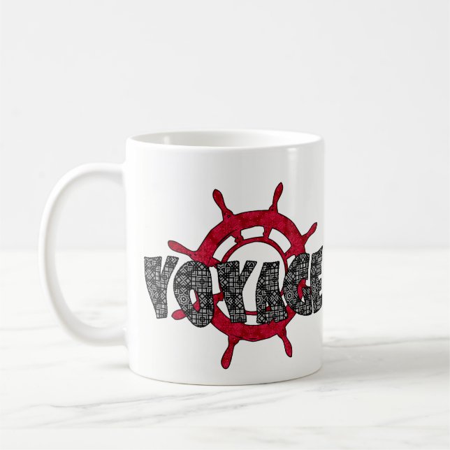 Taza De Café Viaje, mar (Izquierda)