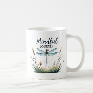 Taza De Café Viaje mental - Naturaleza de la libélula