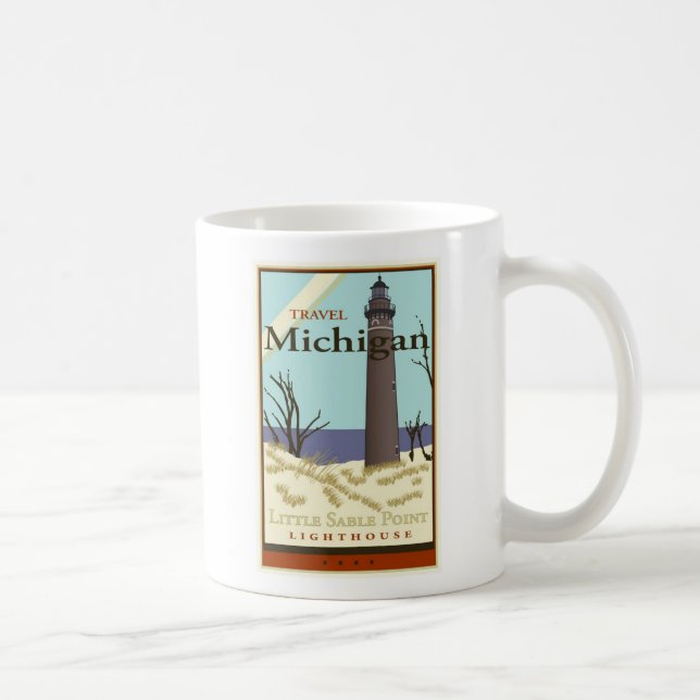 Taza De Café Viaje Michigan (Derecha)