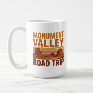 Taza De Café Viaje por carretera en Monument Valley: aventura e