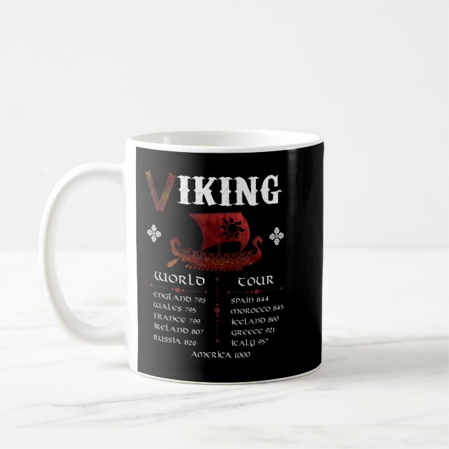 Taza De Café Viaje Viking World Tour (Izquierda)