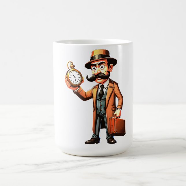 Taza De Café Viajero de tiempo (Centro)