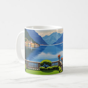 Taza De Café Viajes al lago Como Italia