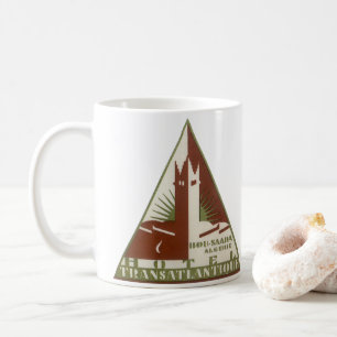 Taza De Café Viajes antiguos, Hotel Transatlántico, Argelia