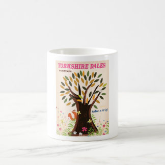 Taza De Café Viajes de época de Yorkshire Dales.