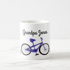 Taza De Café Viajes en bicicleta por el abuelo