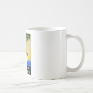 Taza De Café Viajes franceses de Cannes de época