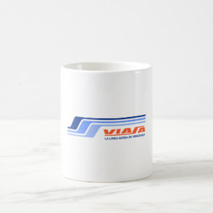 Taza De Café Viasa Retro. Venezuela 