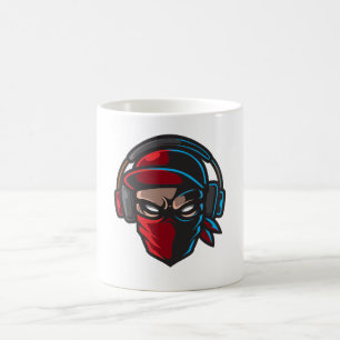 Taza De Café Vibe de sombras de gamer
