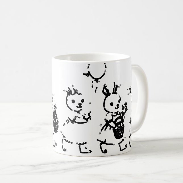 Taza De Café Vibes de amapola: La colección de pascuas (Anverso derecho)