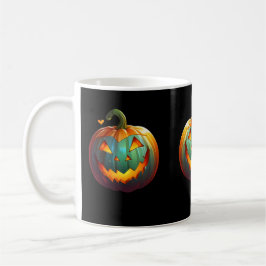 Taza De Café Vibes de calabaza de Halloween