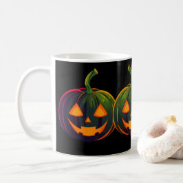 Taza De Café Vibes de calabaza de Halloween
