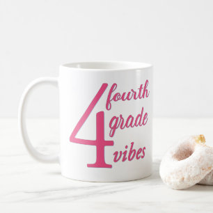 Taza De Café Vibes de cuarto grado
