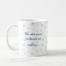 Taza De Café Vibes de invierno congeladas - Mug de copo de niev